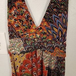5th & Love size M Bohemnian halter dress